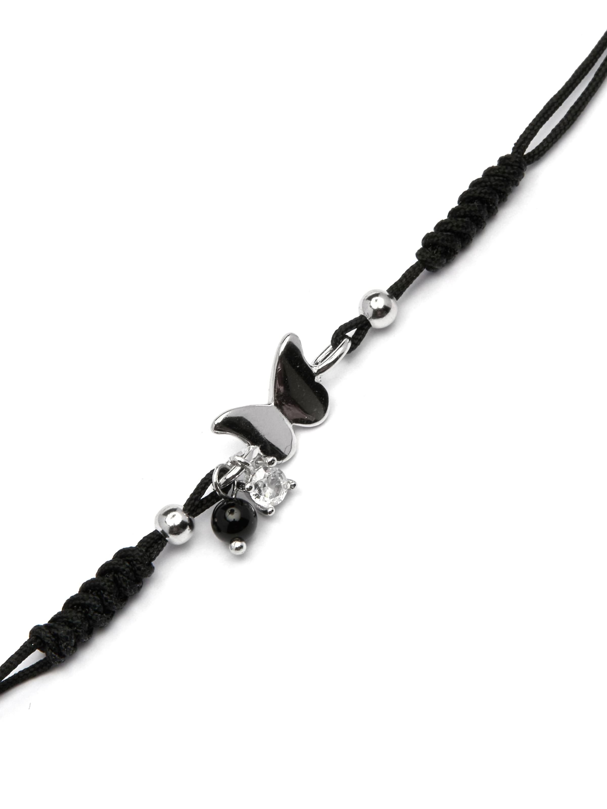 Braccialetto 'Dwyr' di Luxenter in nero