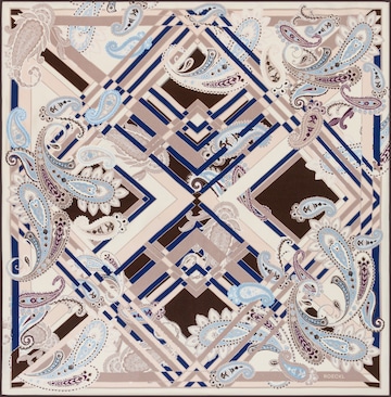 Foulard 'Check' di Roeckl in colori misti: frontale