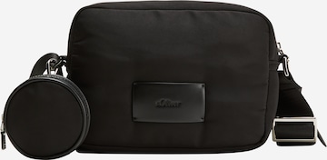 s.Oliver Crossbody Bag in Black: front