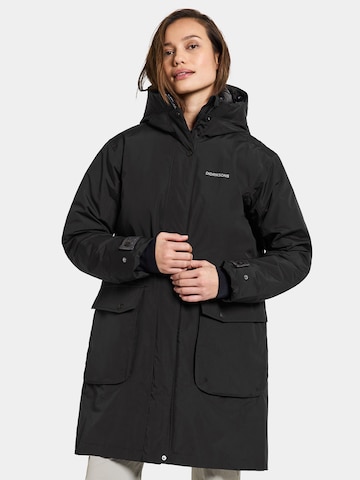 Didriksons Outdoor Jacket 'ILSA' in Black: front