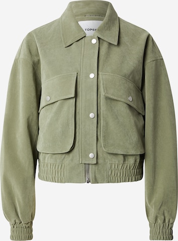 žalia TOPSHOP Demisezoninė striukė 'ISABELLA': priekis