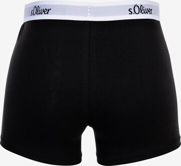 s.Oliver Boxershorts in Schwarz