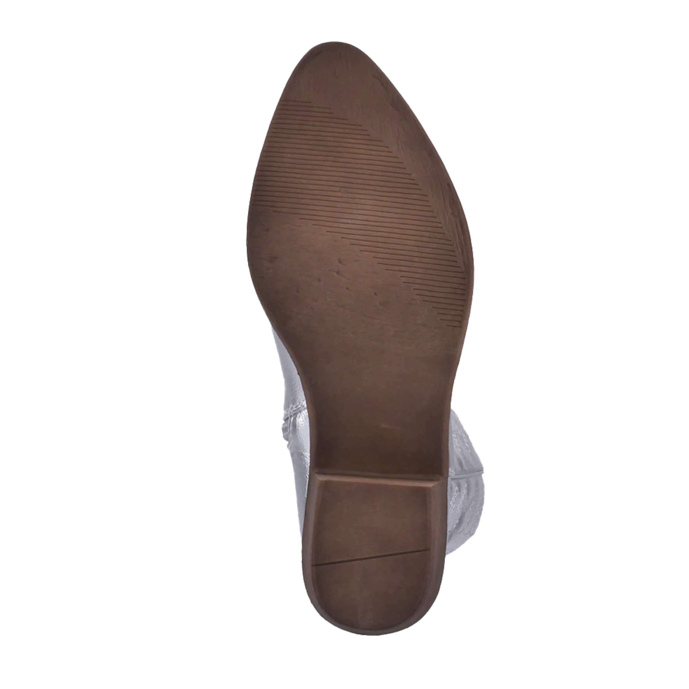 Bottes de cowboy Elara en argent