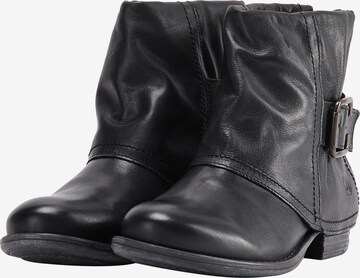 DreiMaster Vintage Ankle Boots in Schwarz