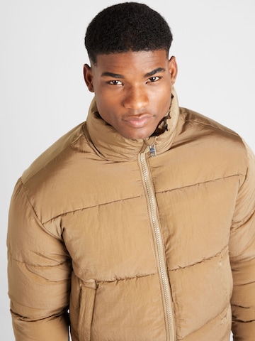 WEEKDAY Winter Jacket 'Ben' in Brown