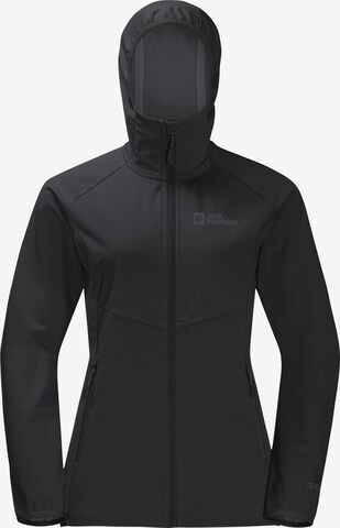 Geacă outdoor de la JACK WOLFSKIN pe negru