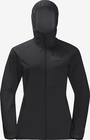 JACK WOLFSKIN Outdoorjas in Zwart