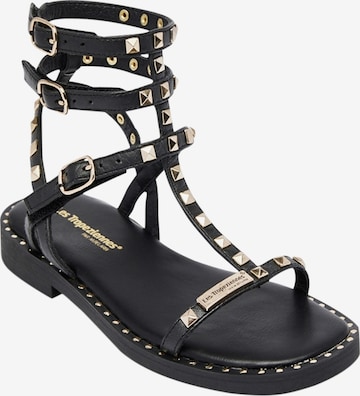 Les Tropéziennes Sandalen in Zwart: voorkant