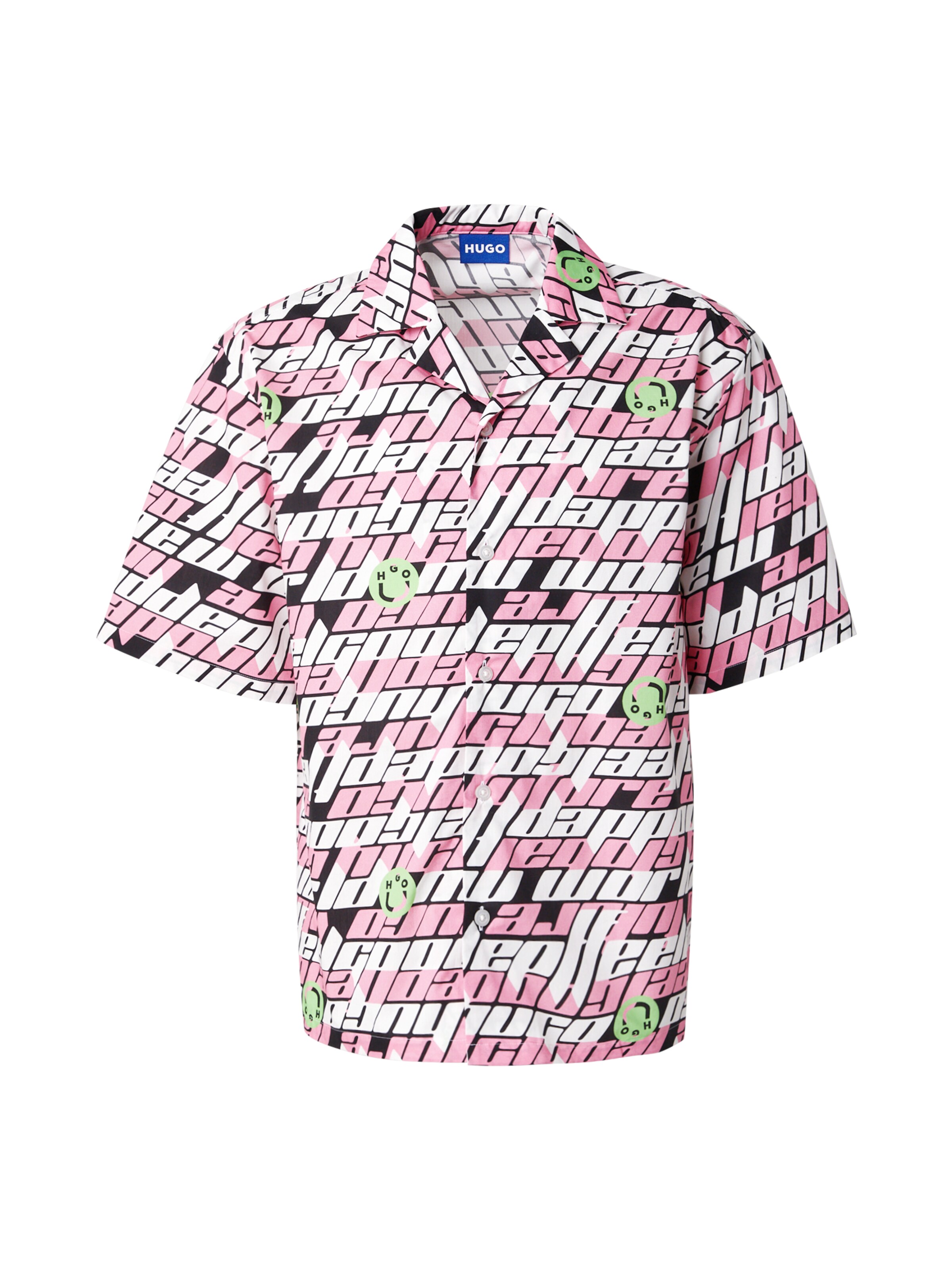 HUGO Comfort Fit Skjorte 'Eligino' i pink: forside