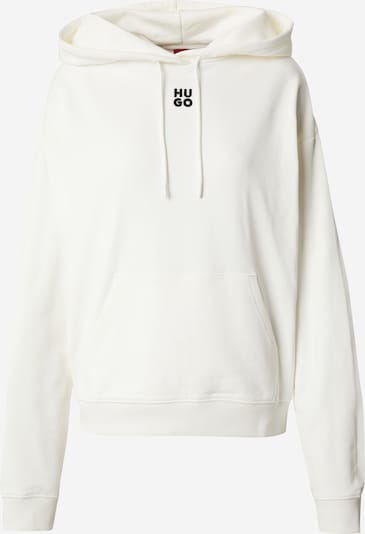 HUGO Sweater majica 'Delfinia' u crna / bijela, Pregled proizvoda