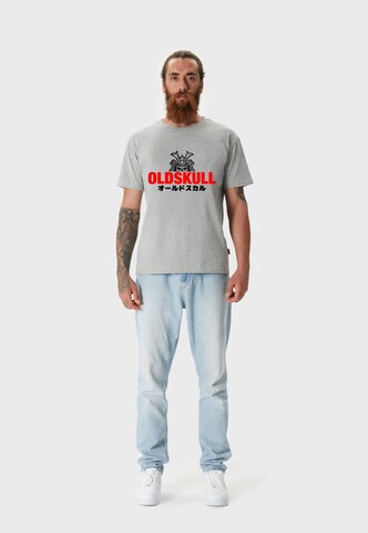Oldskull Shirt in Grijs
