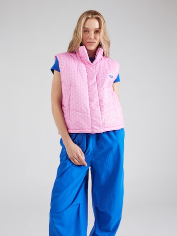 HUGO Vest 'Falisa' in Pink: front