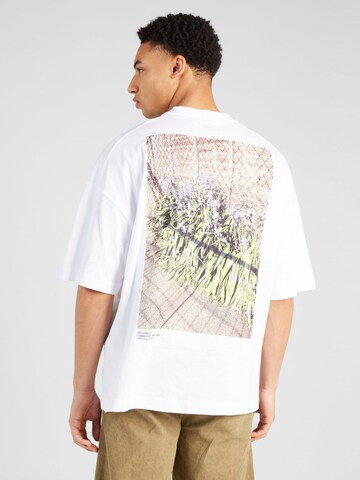 T-Shirt TOPMAN en blanc : devant