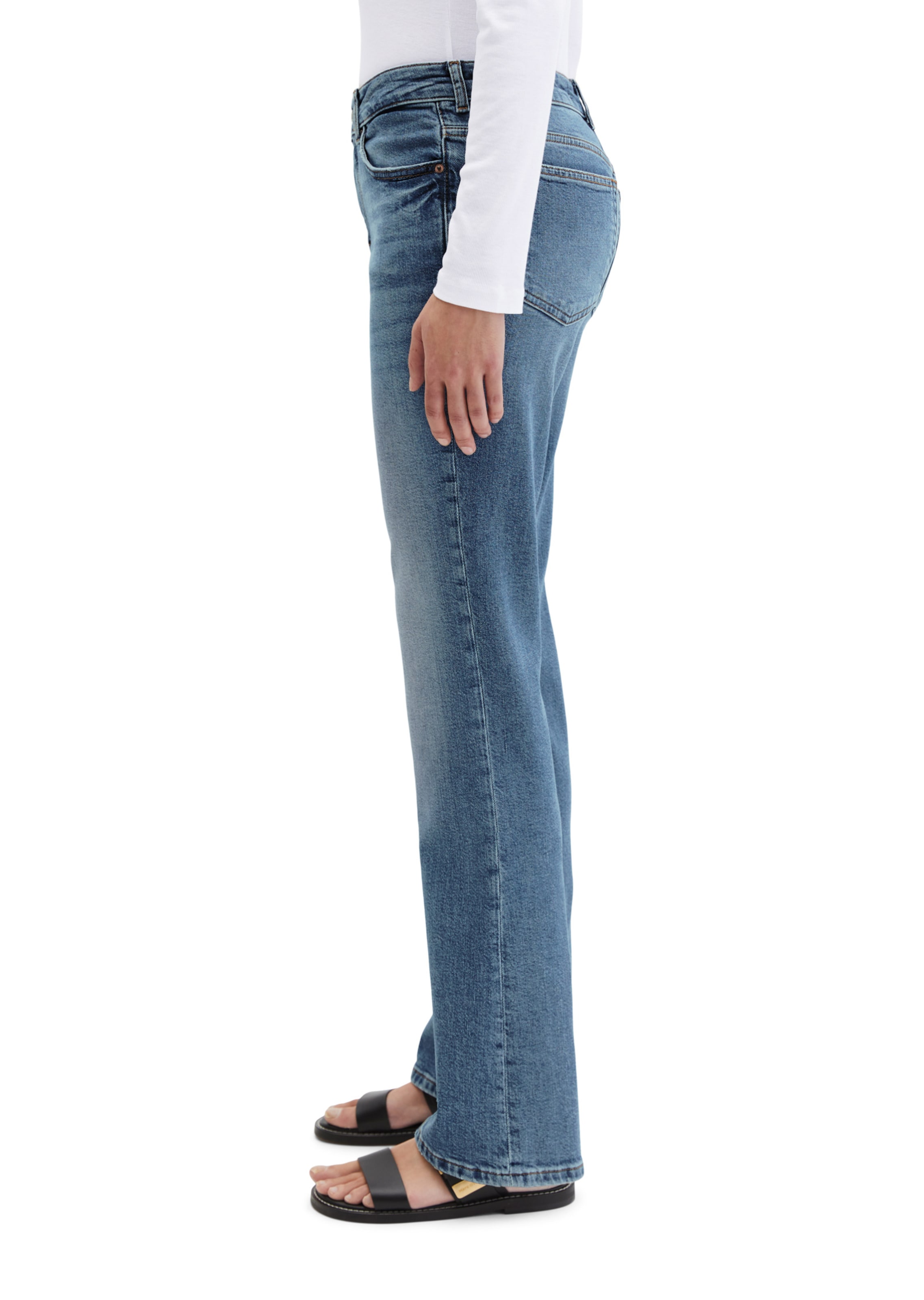 Marc O'Polo Flared Jeans 'Kiruna' in Blau