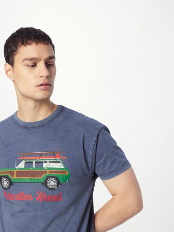 T-Shirt 'Vacar' Derbe en bleu