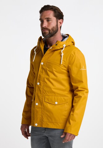 DreiMaster Maritim Weatherproof jacket in Yellow: front