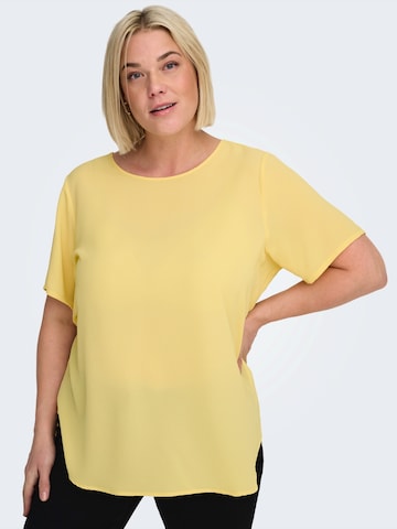 ONLY Carmakoma - Blusa 'CARVICA' en amarillo