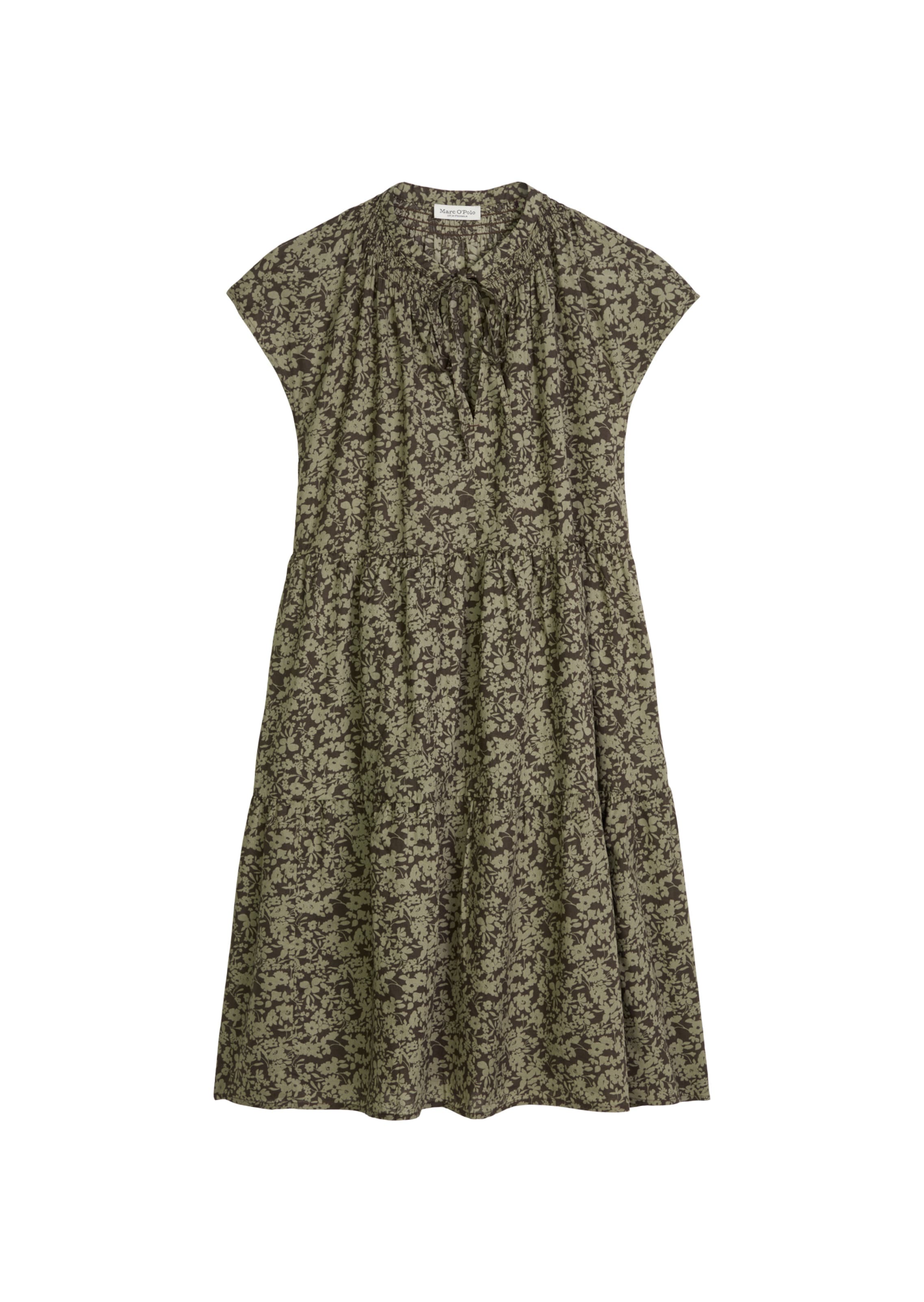 Marc O'Polo Summer dress in Brown: front