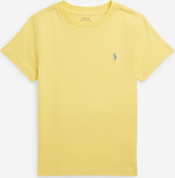 T-Shirt Polo Ralph Lauren en jaune : devant