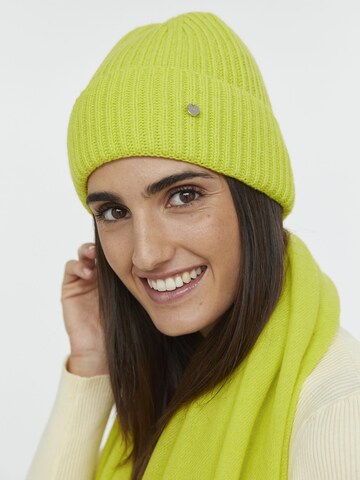 CODELLO Beanie in Yellow: front