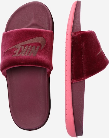 Saboți de la Nike Sportswear pe roz