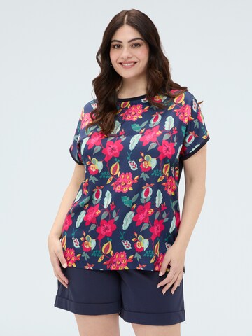 Fiorella Rubino - Camiseta en azul