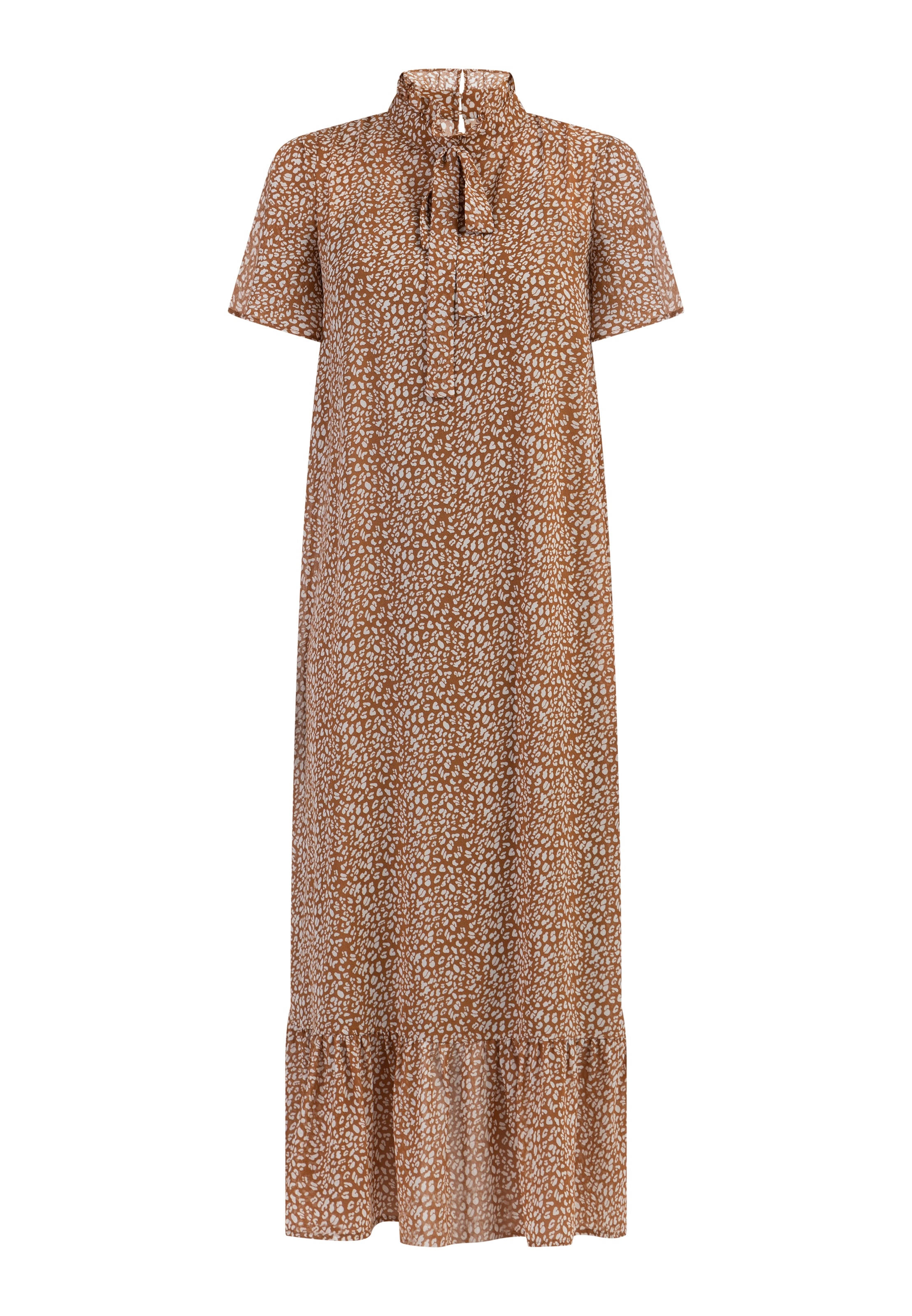 faina Платье в Бежевый: спереди