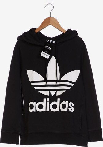 ADIDAS ORIGINALS Kapuzenpullover S in Schwarz: predná strana