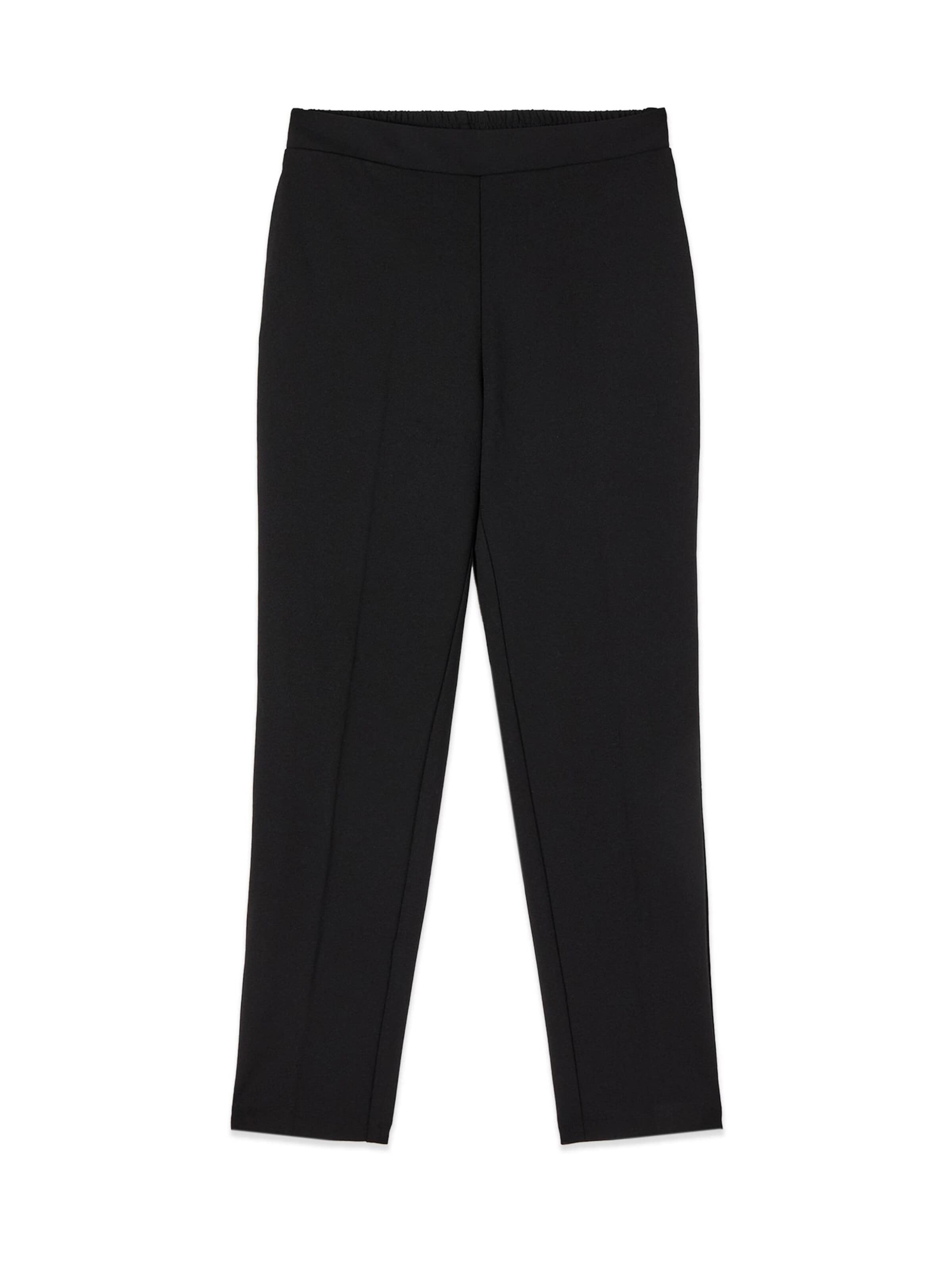 regular Pantaloni di oltre in nero: frontale