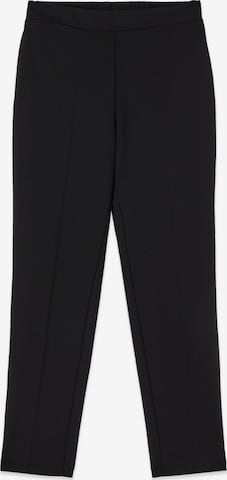 regular Pantaloni di oltre in nero: frontale