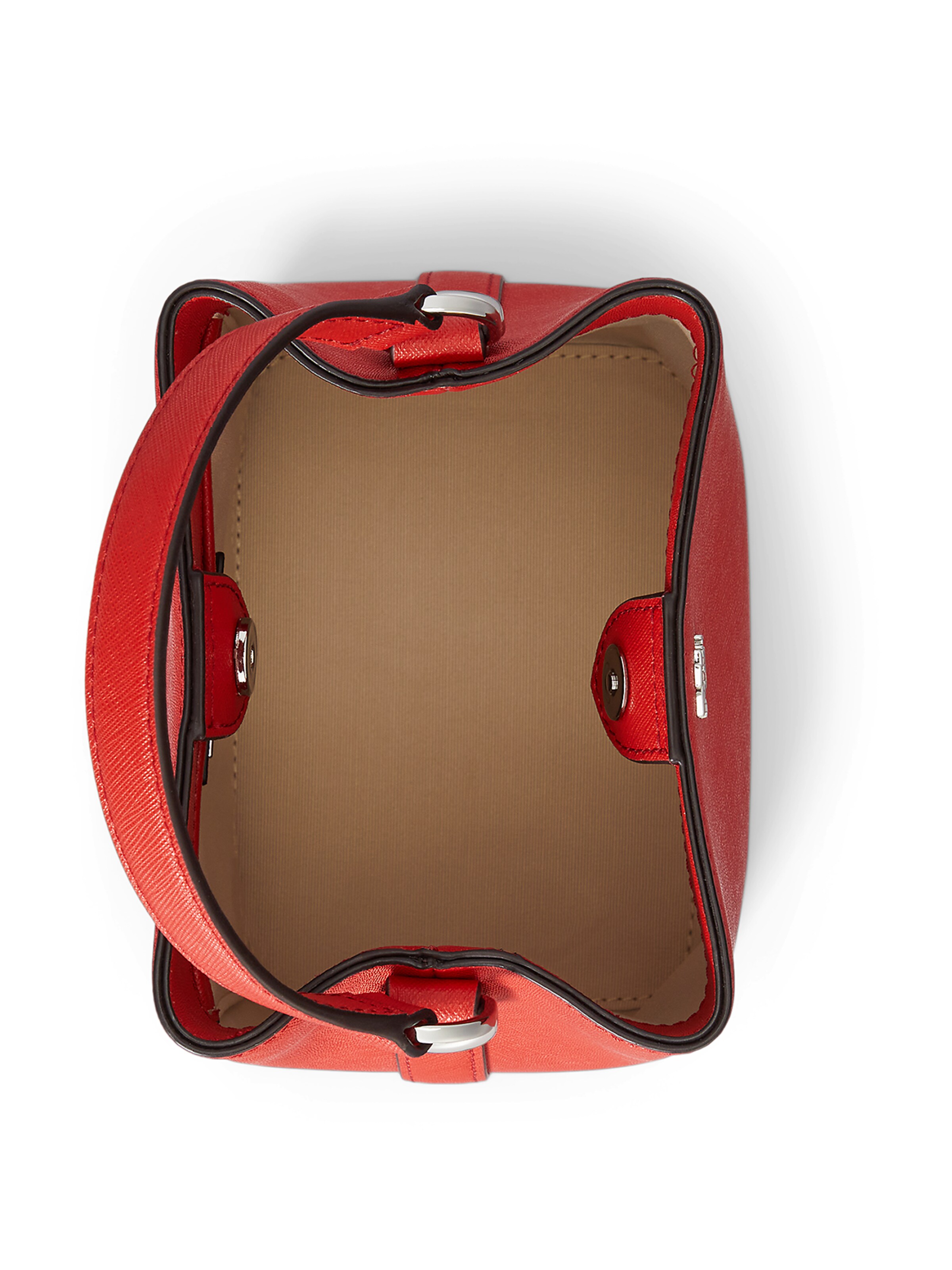 Borsa a mano di Lauren Ralph Lauren in rosso