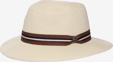 bugatti Hut 'Fedora' in Weiß: Vorderseite