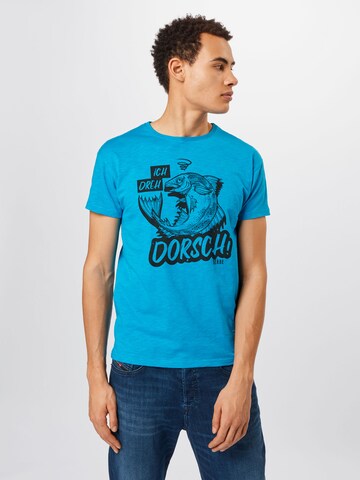 Derbe Shirt in Blauw: voorkant
