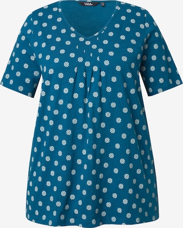 T-shirt Ulla Popken en vert : devant