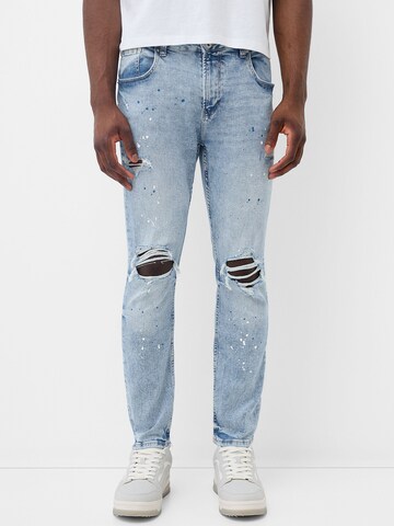 regular Jeans di Bershka in blu