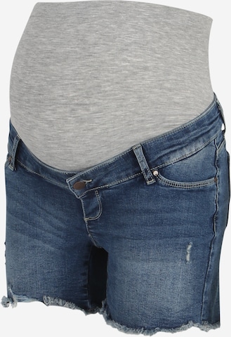 MAMALICIOUS Regular Jeans 'Hampshire' in Blau: predná strana