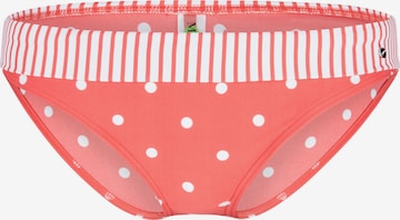 Pantaloncini per bikini di s.Oliver in rosso: frontale