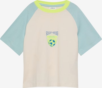 s.Oliver Shirt in Beige: front