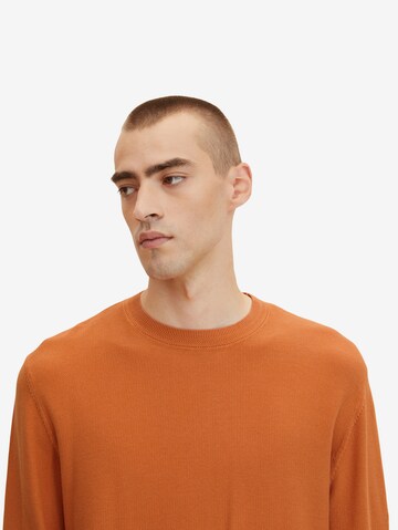 TOM TAILOR Pullover in Orange