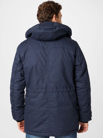 TOM TAILOR Winterparka in Blauw