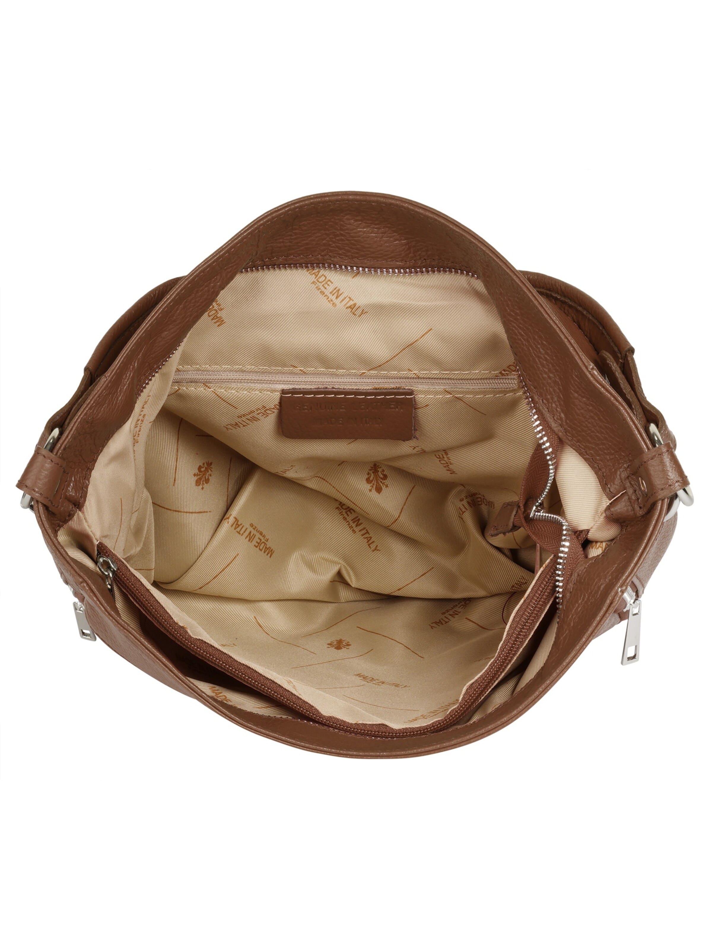 Cluty Handbag in Brown