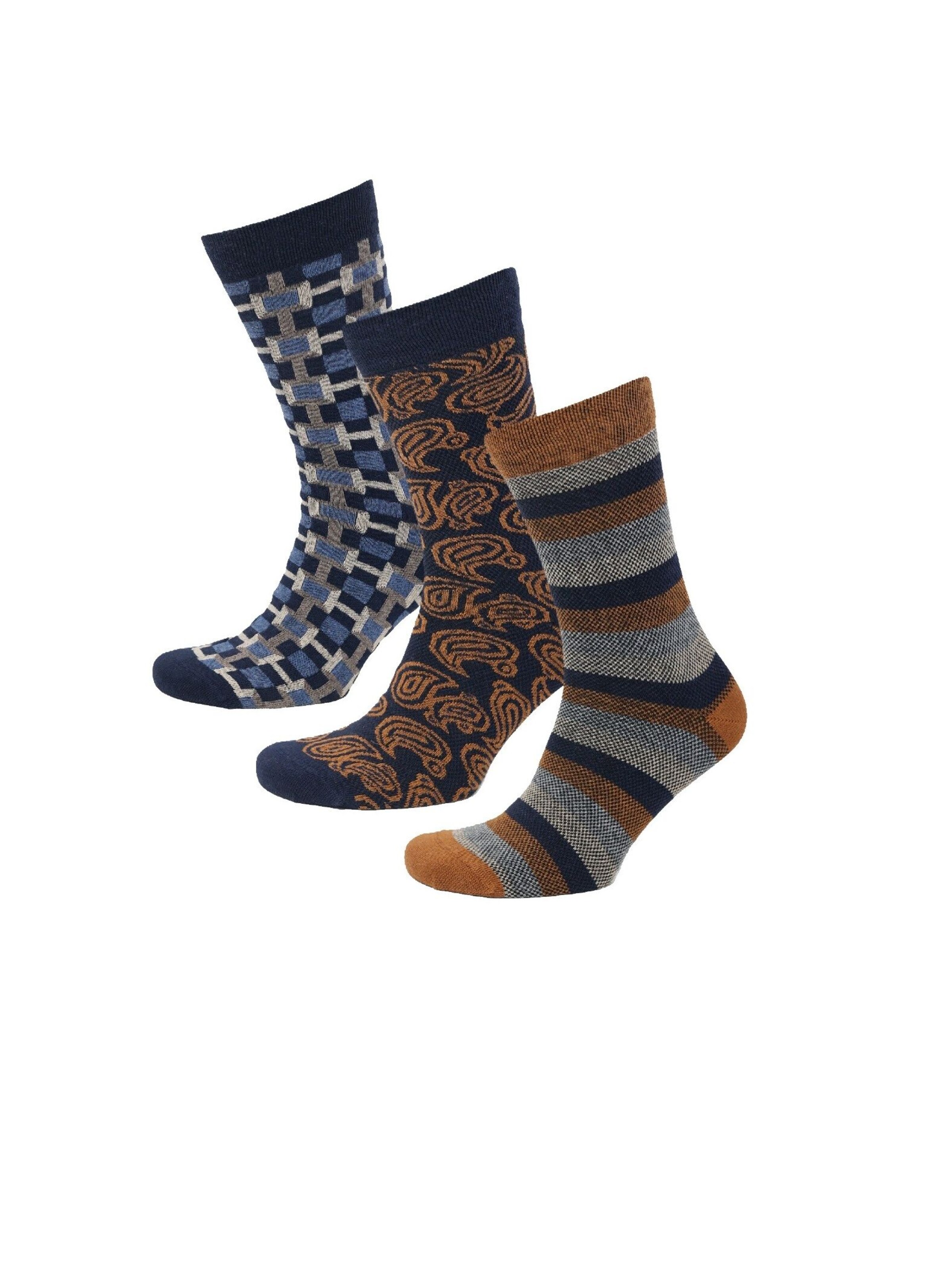 Real Guys Sokken in Beige: voorkant