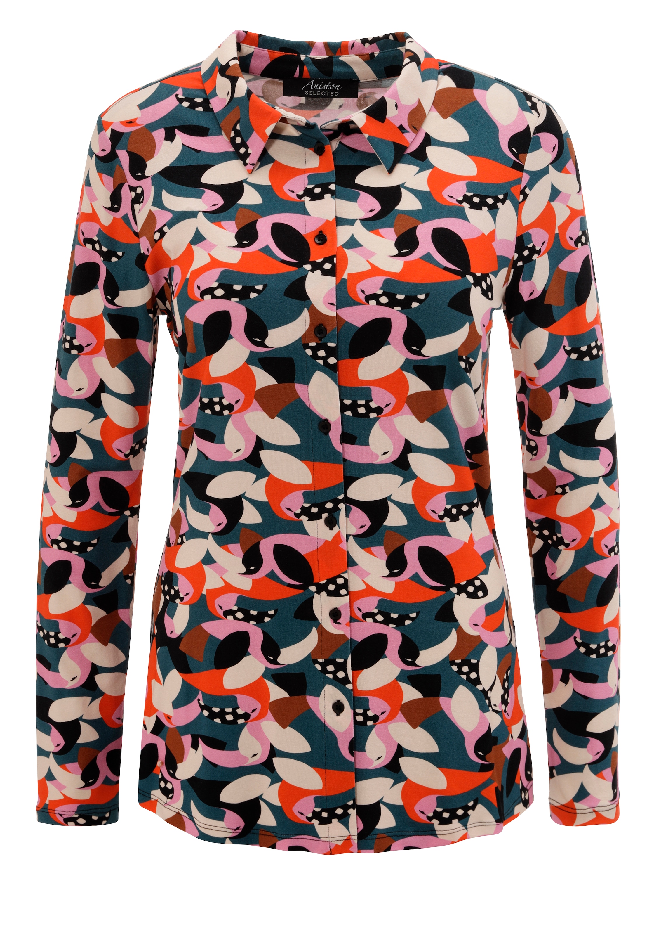 Aniston SELECTED Blouse in Mixed colors: front