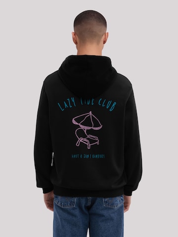 Sweat-shirt 'Knut und Jan Scribble' F4NT4STIC en noir : devant