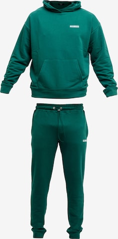 Tom Barron Sweatsuit in Green: front