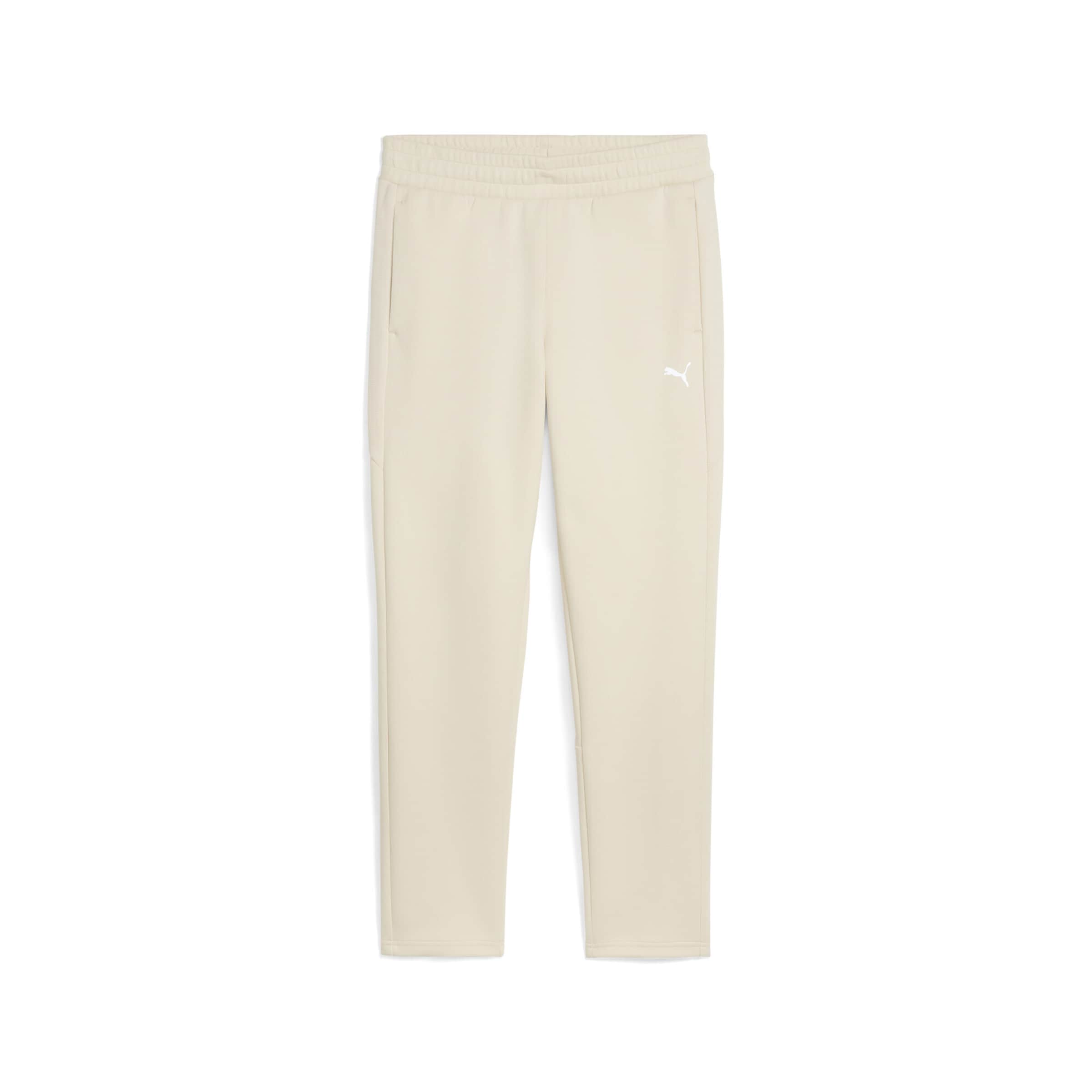 PUMA Regular Sportbroek 'Evostripe' in Wit: voorkant
