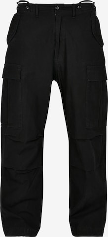 Pantalon cargo Brandit en noir : devant