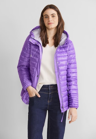 STREET ONE Between-Season Jacket in Purple: front