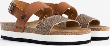 Bayton Sandal 'Almeria' i brun