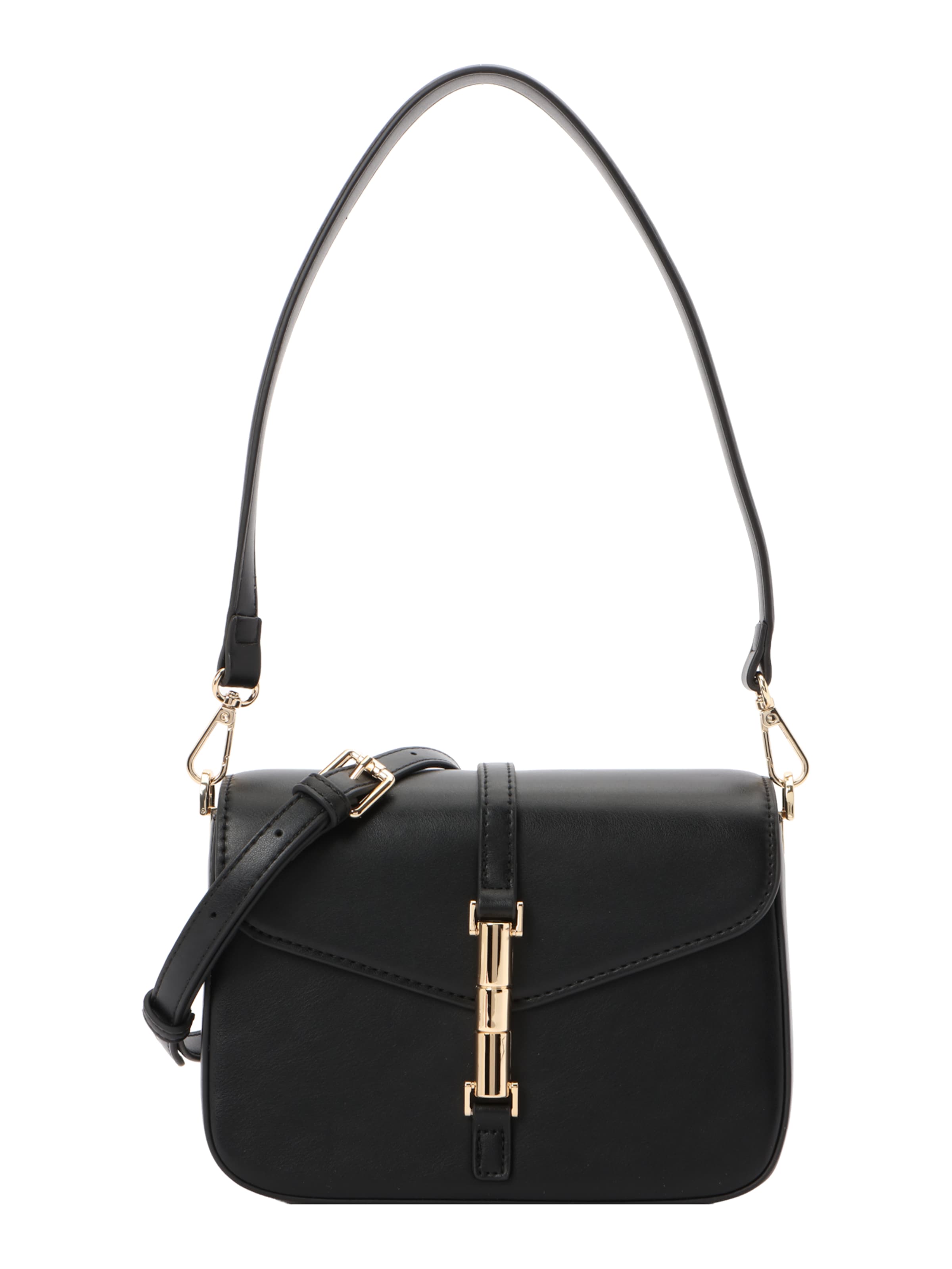 Seidenfelt - Mala de ombro 'Loviisa' em preto: frente